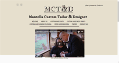 Desktop Screenshot of montellacustomtailor.com